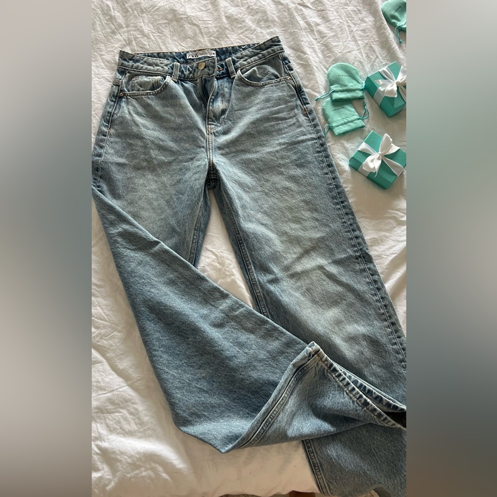 Zara Straight Full Length jeans S
